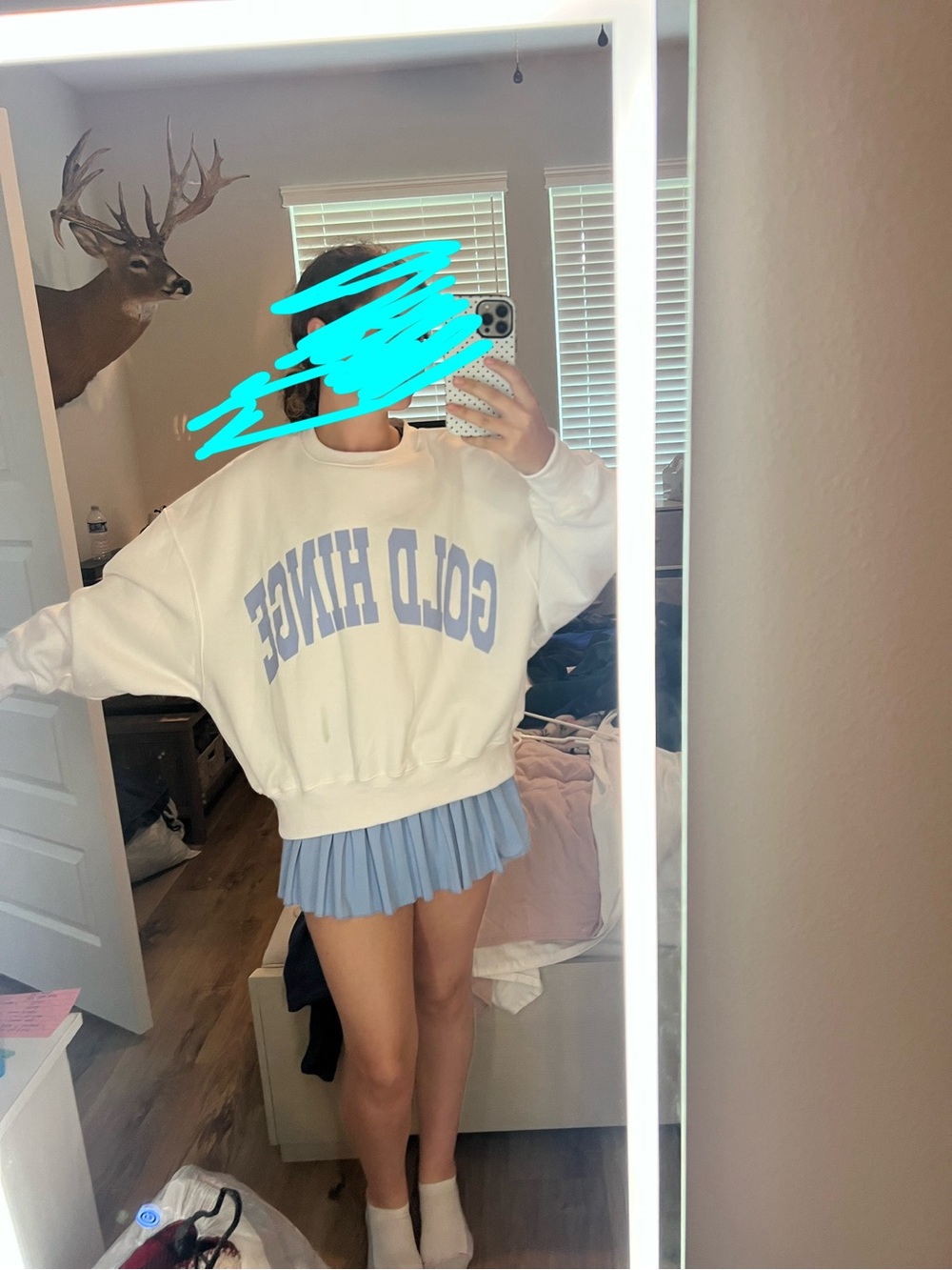 Gold hinge sweatshirt
